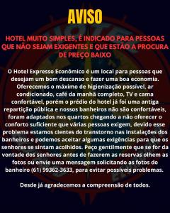 Billede fra billedgalleriet på Hotel Expresso Econômico Novo Gama i Novo Gama