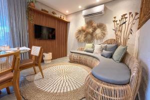 Et tv og/eller underholdning på Casa Sapê 14 - Milagres