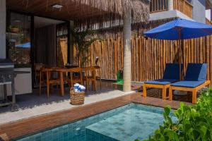 Swimmingpoolen hos eller tæt på Casa Sapê 14 - Milagres