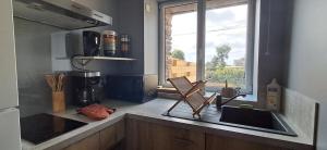 Dapur atau dapur kecil di La Bulle Enchantée