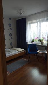 Łóżko lub łóżka w pokoju w obiekcie Husarska Swinemünde