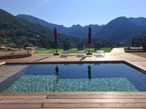 Γενική θέα στο βουνό ή θέα στο βουνό από  αυτή η βίλα