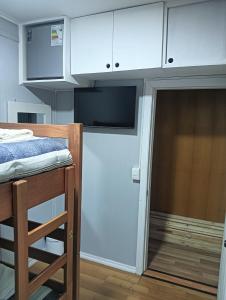Kuchyň nebo kuchyňský kout v ubytování Hostal Don Francisco