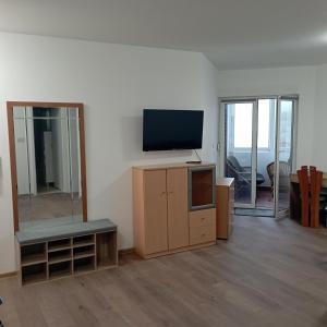 TV a/nebo společenská místnost v ubytování Nice summer apartment near sea + 5 fotografií