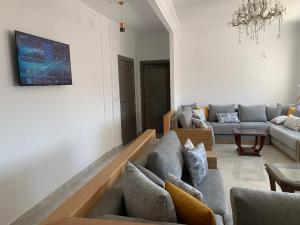 Χώρος καθιστικού στο Charming, centrally located apartment in Tetuan