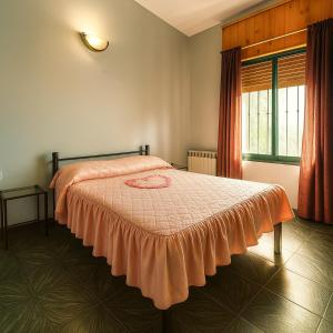 Ένα ή περισσότερα κρεβάτια σε δωμάτιο στο Chalet Ruth's House con pileta
