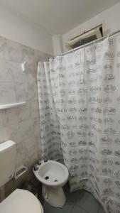 Koupelna v ubytování Microcentro San Rafael