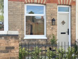 Bygningen som feriehuset ligger i