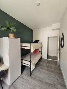 Ένα ή περισσότερα κρεβάτια σε δωμάτιο στο L' Gante