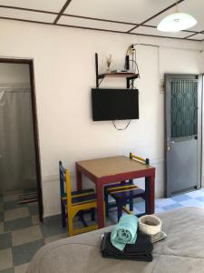 TV/trung tâm giải trí tại Hostel Soberano