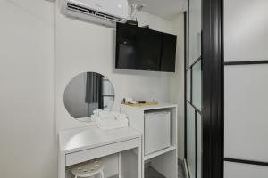 TV/trung tâm giải trí tại Half rest hostel Jongno Insa
