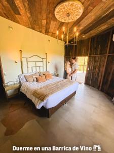 Postel nebo postele na pokoji v ubytování Cava Colchagua Hotel Boutique
