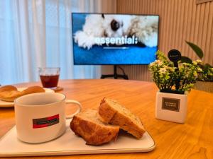 Možnosti snídaně pro hosty v ubytování Hi Cloud 김포공항