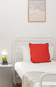 Ένα ή περισσότερα κρεβάτια σε δωμάτιο στο Comfy Single Room - Serene Spot in South Hurstville - Shared Bathroom