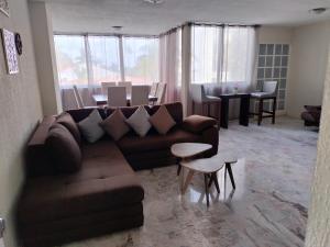พื้นที่นั่งเล่นของ Amplio Condominio Ibis Mazatlán Zona dorada
