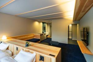 Voodi või voodid majutusasutuse Hotel Park toas