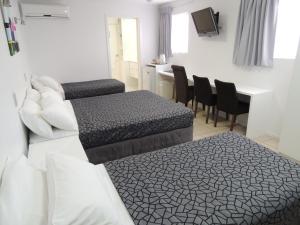 Posezení v ubytování Park View Motel