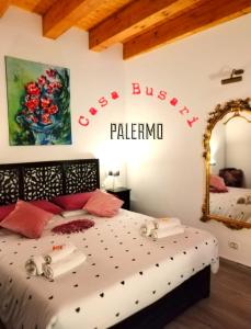 Postel nebo postele na pokoji v ubytování Casa Busari