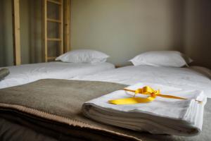 Cama ou camas em um quarto em Most Art Boutique Hostel