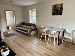 Posezení v ubytování Apartmány Wolkenstein