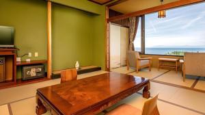 Posezení v ubytování Oga Kanko Hotel