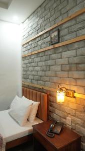 Park Hotel Gilgit客房内的一张或多张床位