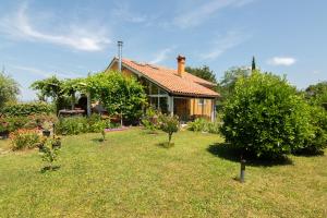 Aed väljaspool majutusasutust Apartma Oljka Pomjan