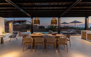 Χώρος καθιστικού στο Desert Sand Villa