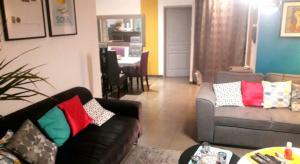 Posezení v ubytování Maison Entre lac et océan