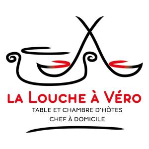 une tasse de café et le texte la louende a verve table et ch dans l'établissement La Louche à Véro, à Ligneuville