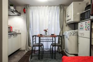 Kuchyň nebo kuchyňský kout v ubytování North Cottage Studio Apartment with private entrance