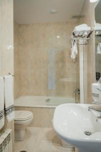 Koupelna v ubytování Hotel San Jorge