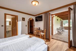 Postel nebo postele na pokoji v ubytování Gästehaus Berta