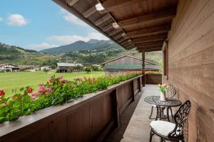 Nespecifikovaný výhled na hory nebo výhled na hory při pohledu z bed and breakfast