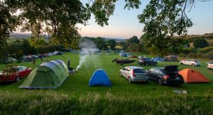 Příroda nedaleko luxury tent