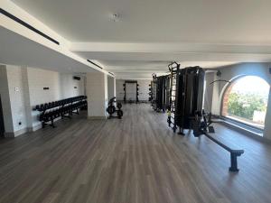 Fitness centrum a/nebo fitness zařízení v ubytování Pendeli Resort