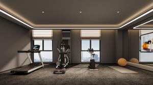 Γυμναστήριο ή/και όργανα γυμναστικής στο Atour Hotel Chengdu High-Tech West Zone Tianying Road Subway Station