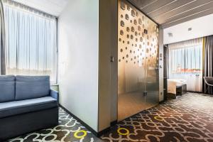 Posezení v ubytování Qubus Hotel Żory