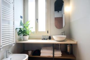 Koupelna v ubytování Hotel Casa W