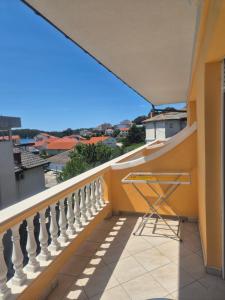 Balkón nebo terasa v ubytování Rooms Neda