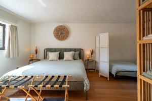 Postel nebo postele na pokoji v ubytování Guest house Huize De Wit