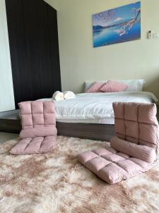 Katil atau katil-katil dalam bilik di Mount Fuji Mount Austin +23 gambar