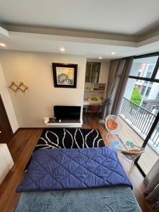 Postel nebo postele na pokoji v ubytování Minh Anh Homestay