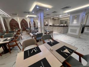 Restoran või mõni muu söögikoht majutusasutuses Salma Hotel Cairo +37 fotot