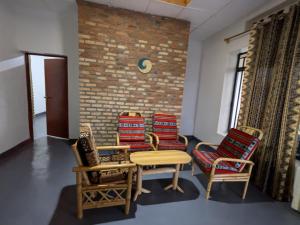 Χώρος καθιστικού στο INEZA Guest House