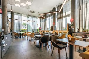 Restaurace v ubytování Qubus Hotel Żory
