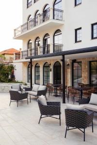 Balkón nebo terasa v ubytování Hotel Stari Dvor