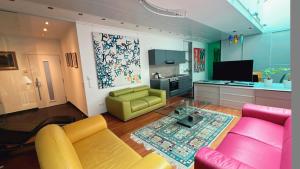 TV/trung tâm giải trí tại Domus Hotel