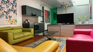 Nhà bếp/bếp nhỏ tại Domus Hotel
