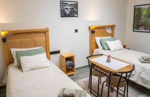 Letto o letti in una camera di Sobe Teatar 4